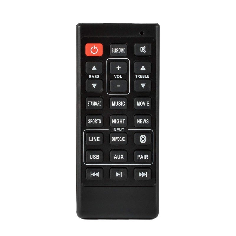 Yimaut Replace Remote Compatible with Sanyo FWSB415E A FWSB405FS FWSB405F NC302UH NC300UH FWSB426F Soundbar Remote Control, Home Audio Sound Bar System Replace Remote Control - Image 1